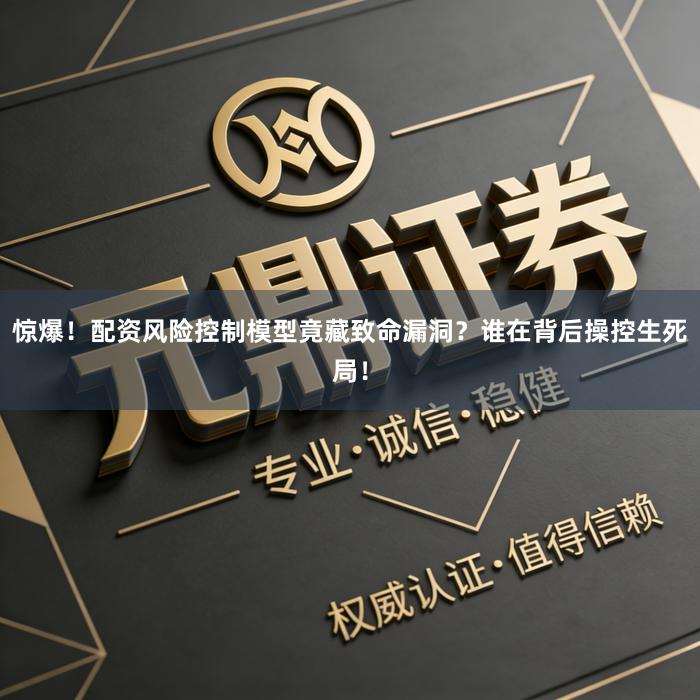 惊爆!配资风险控制模型竟藏致命漏洞?谁在背后操控生死局!