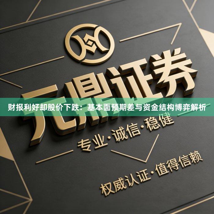 财报利好却股价下跌：基本面预期差与资金结构博弈解析