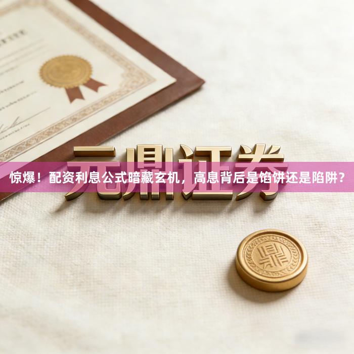 惊爆！配资利息公式暗藏玄机，高息背后是馅饼还是陷阱？