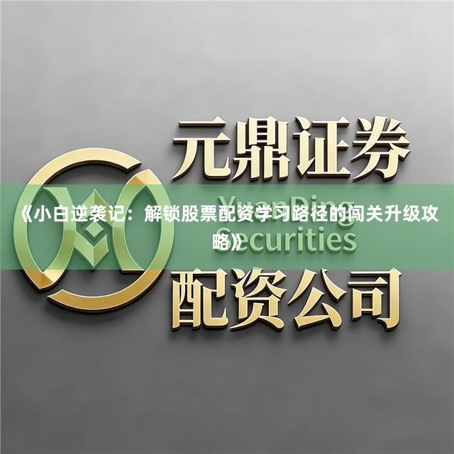 《小白逆袭记：解锁股票配资学习路径的闯关升级攻略》