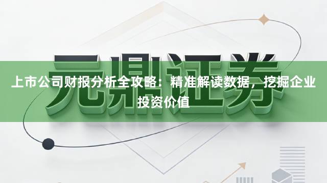 上市公司财报分析全攻略：精准解读数据，挖掘企业投资价值