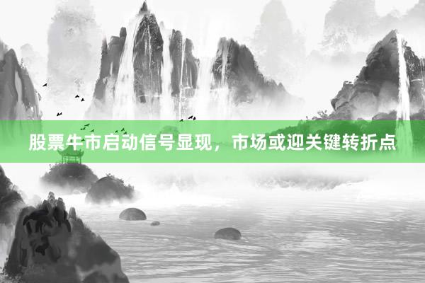 股票牛市启动信号显现，市场或迎关键转折点